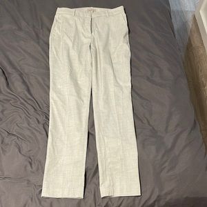 H&M grey slim dress pant